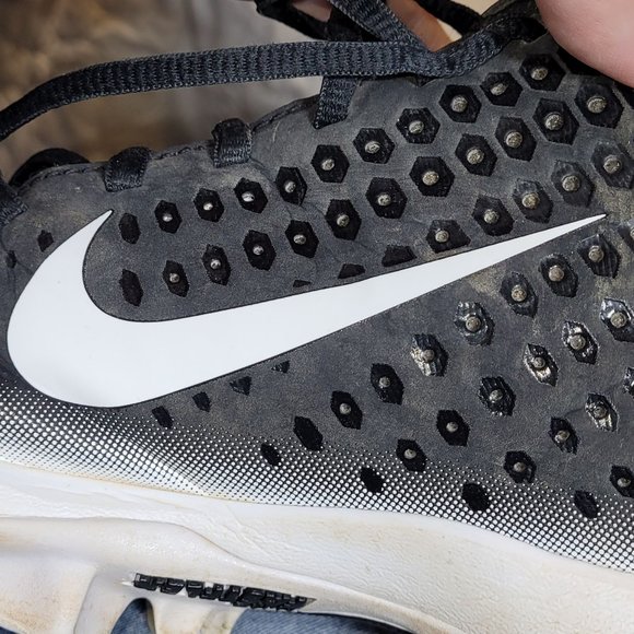 Nike Vapor Ultrafly 2 Keystone AV0711-001molded baseball cleat Men's 7.5W black - Picture 9 of 11